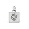 Square Paw Print Pendant