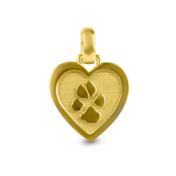 Paw Print Heart Pendant - Afbeelding 4