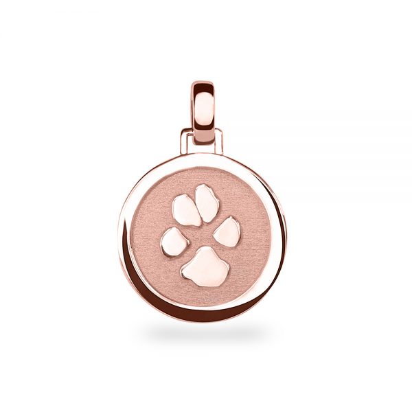 Paw Print Round Pendant - Afbeelding 3