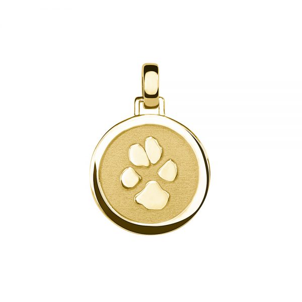 Paw Print Round Pendant - Afbeelding 4